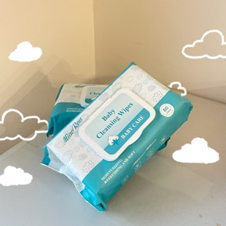 現貨☁️喵柔潔膚柔濕巾（80片/包）💧蘊含蘆薈及維他命E/不含酒精、香精 溫和不刺激