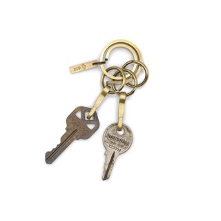 {NERD} 台中益民門市 日本 CIE - BRASS KEY FOB - CIRCLE TYPE 黃銅鑰匙圈 圓形