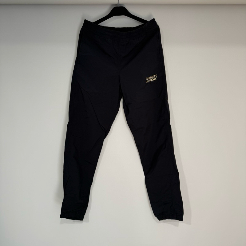 Carhartt WIP 風褲 縮口褲 防撥水 黑色 XS號 二手