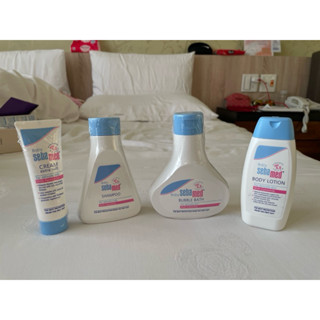 施巴 嬰幼兒洗髮乳 嬰兒 潤膚乳液 護膚膏 泡泡露 seba med baby shampoo body lotion