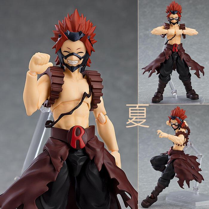 《夏本舖》代理 figma 481 我的英雄學院 切島 銳兒郎 紅髮 面罩 元氣 熱血 超能力 硬化 高中生 肌肉 可動