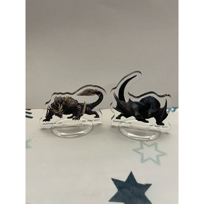 二手拆擺 一番賞 魔物獵人 G賞立牌 迅龍/怨虎龍 無盒