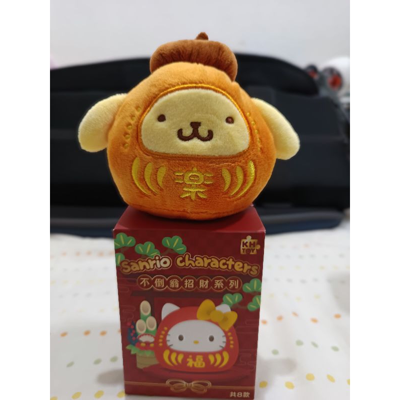 （（（布丁狗）））確認款 現貨  附原盒  7-11 三麗鷗不倒翁招財絨毛系列  三麗鷗絨毛不倒翁
