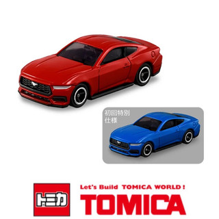 Tomica No. 91 多美 小汽車 福特 Ford Mustang Ecoboost Fastback 新車貼