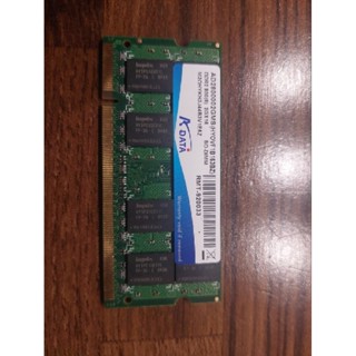 ADATA威剛 2GB DDR2 800 2Gx16 SO-DIMM 記憶體(二手)