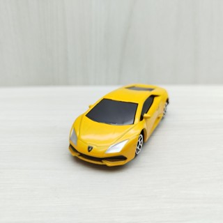全新盒裝現貨~1:64~藍寶堅尼 颶風 Huraan 黃色 黑窗 合金 模型車 玩具 小汽車 收藏 交通