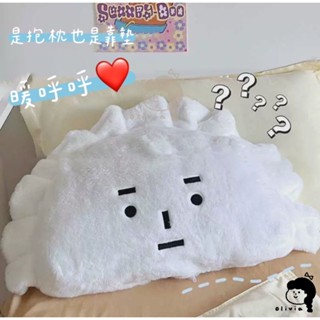 [Olivia❤寶貝]可愛水餃表情抱枕 臥室沙發靠枕 睡覺枕頭 毛絨玩偶 生日禮物