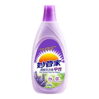 妙管家 濃縮洗衣精(中性)600g LDVN060 超值家庭號24入組