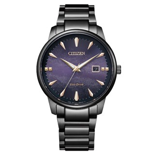 CITIZEN 星辰(BM7595-89X) PAIR Hebe廣告款 紫色天川銀河 光動能腕錶-39.2mm
