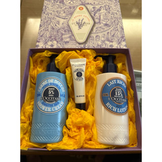 L’Occitane 乳油木潔膚美體組+ 乳油木保濕護唇膏