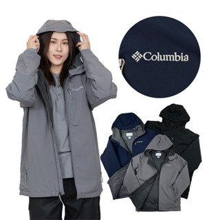 男款 質感系 Columbia 防潑水 保暖外套 刺繡logo 連帽 刷毛 哥倫比亞 大尺碼 外套 @9770