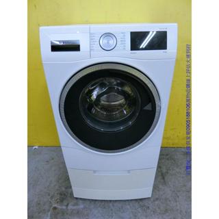 【新竹二手家電】新竹百豐悅中古電器-中古洗衣機滾筒洗衣機 二手BOSCH博世10kg滾筒洗衣機 高溫洗脫 竹北二手家電