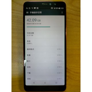 N.手機P7132*71702 -HTC U11 EYEs 2Q4R100 4g/64g 6吋 wifi 直購價1080