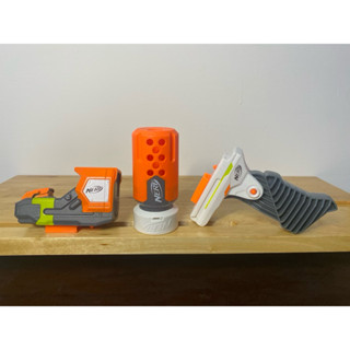 🌟NERF 自由模組系列 夜間任務升級套件🌟NERF 自由模組 夜間任務套件 內紅點 前槍管 下握把 二手 合售