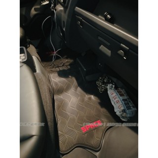 三菱CMC JSPACE 2人貨車/5人廂車 專用型耐熱耐磨防水橡膠腳踏墊 J SPACE腳踏墊 JS貨車防水腳踏墊
