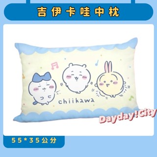 【Dayday!City】吉伊卡哇中枕 靠枕 午睡枕 抱枕 chiikawa 烏薩奇 小八 可愛 臺灣現貨🇹🇼