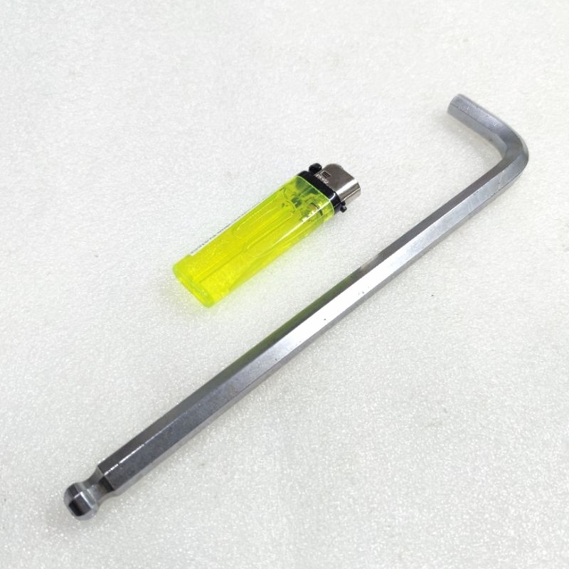 日本製 EIGHT 六角扳手 10mm 加長型 SNCM+V