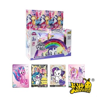 現貨 卡遊KAYOU 彩虹小馬 小馬寶莉 友誼永恆卡彩虹包第2彈 一中盒20包入 原封出貨