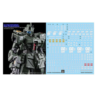 GHOST原創 PB HGUC HG RGM-79S 吉姆斯巴達 螢光高清水貼