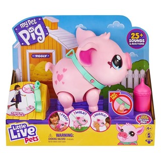 現貨《蝦皮代開發票》Little Live Pets 我的寵物小豬 台灣振光公司貨 玩具研究中心