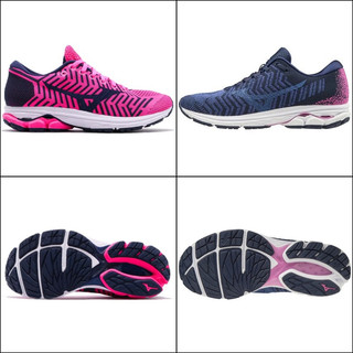 MIZUNO 美津濃 RIDER WAVEKNIT 女子 慢跑鞋 路跑鞋