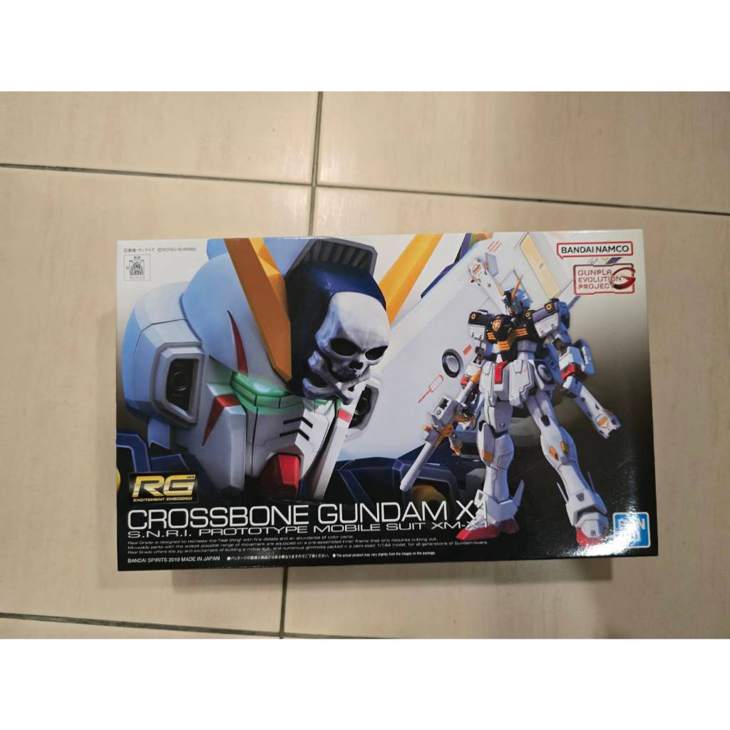 萬代 RG  CROSSBONE GUNDAM X-1 骷髏鋼彈X1  海盜鋼彈X1