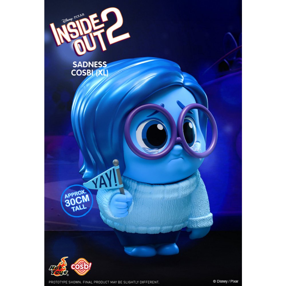 野獸國直營店｜HOT TOYS CBX236 腦筋急轉彎2 憂憂 XL款