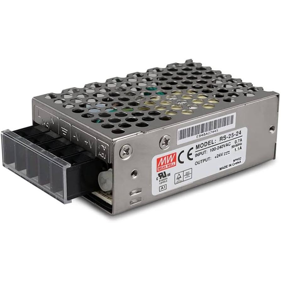明瑋驅動 25W LED driver 電源 RS-25-12 12V RS-25-24 24V 驅動器 MW
