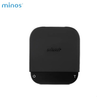 minos 咖啡充電式電子秤 可秤重.計時切換 可設定一般 手沖 義式三種模式及流量監測 g / oz 選擇.