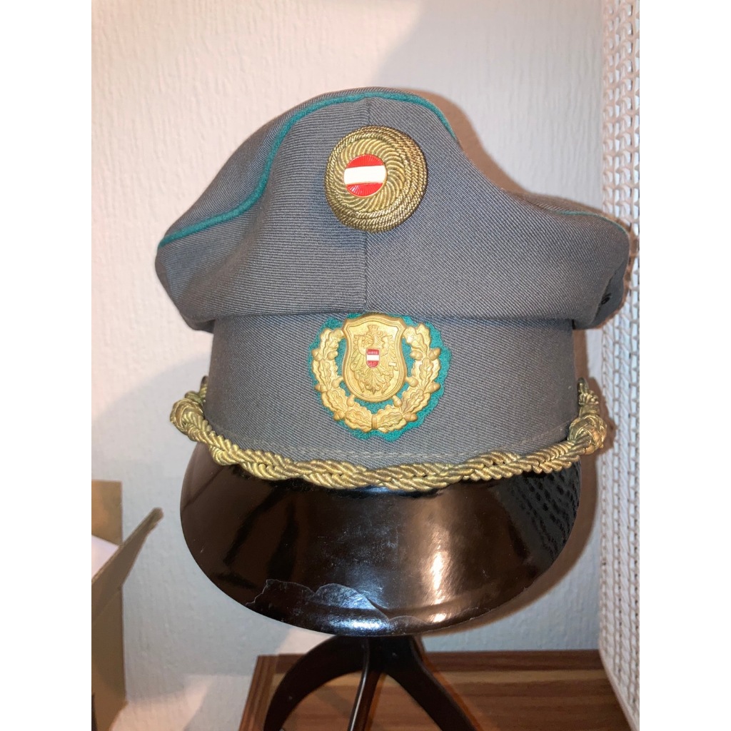 【真品】奧地利陸軍步槍兵Jäger大盤帽(冷戰/現代/常服/軍裝/德軍/軍服/德國/北約/華約)