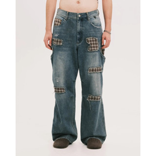 Plateau Patch denim pants