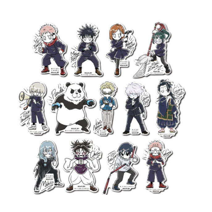 jujutsu kaisen sticker的價格推薦 - 2025年8月 | 比價比個夠BigGo