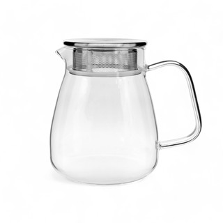 【陶說】不鏽鋼濾網壺蓋 耐熱玻璃壺 460ml 800ml 可裝 沸水 冰水 透明 水杯 倒水壺 耐熱水壺304不鏽鋼蓋
