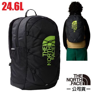 【美國 The North Face】兒童 青少年 多功能電腦後揹包 24.6L 13吋筆電 電腦書包/瀝灰 52VY
