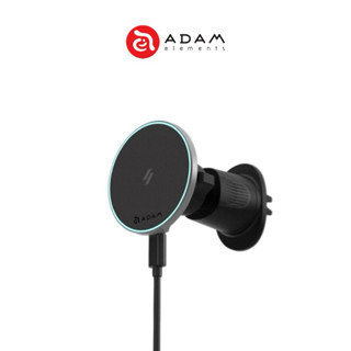 【ADAM亞果元素】CQ1 Qi2 15W 極致版車用磁吸充電器 車用充電器 磁吸充電 快充 車充