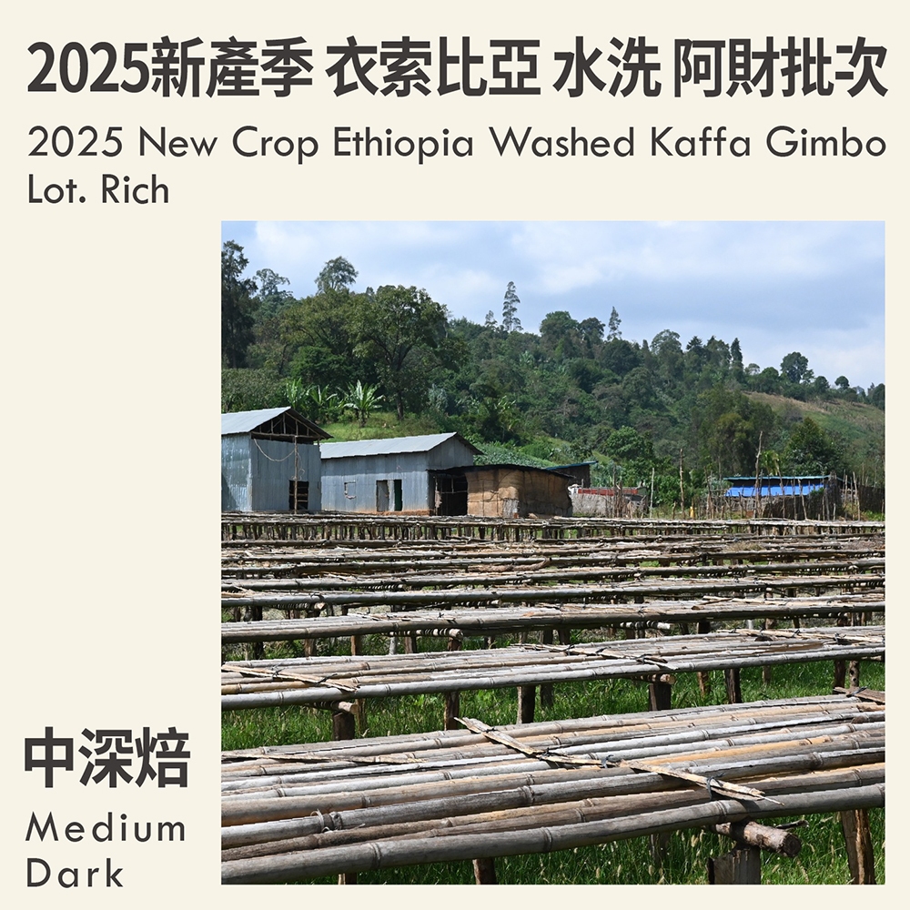 KaKaLove 咖啡 - 2025新產季 衣索比亞 水洗 卡法 金寶 阿財批次 (中深焙) 0.5磅