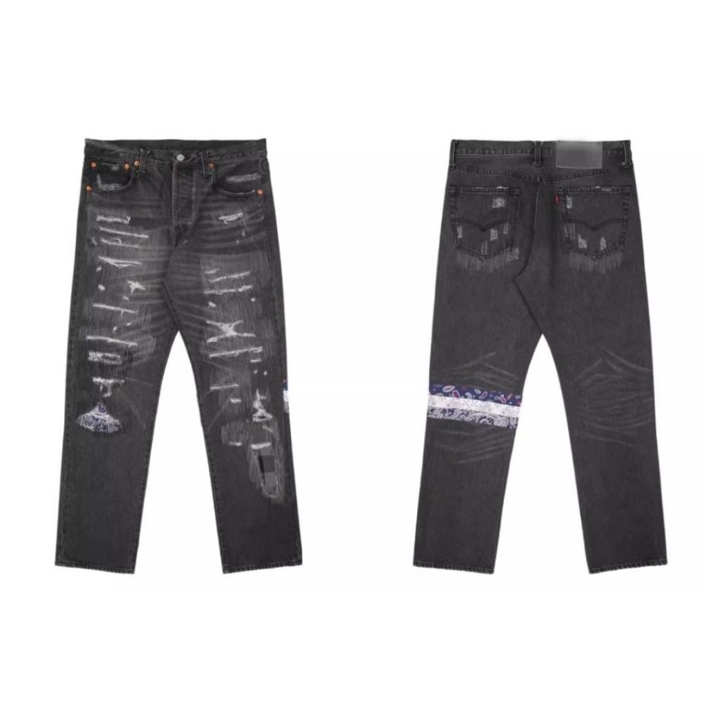 【Survive 3XL】CLOT Levis 501 黑長壽牛仔褲 陳冠希 寬鬆 垮褲 大尺碼 情侶裝 男裝 女裝