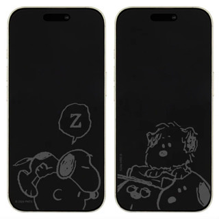 日本連線代購 史努比 SNOOPY 手機螢幕保護貼