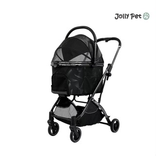 Jolly Pet Diamond A兩用寵物推車(兩色) 犬貓通用/大置物空間/可拆式提籃