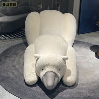 北極熊款單人沙發 沙發 懶人沙發 躺椅 臥室沙發 電競沙發 獨立筒沙發 沙發床 美甲沙發 太空沙發 機能沙發