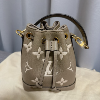 LV nano noe 水桶包 斑鳩灰 LV水桶包LOUIS VUITTON 路易威登