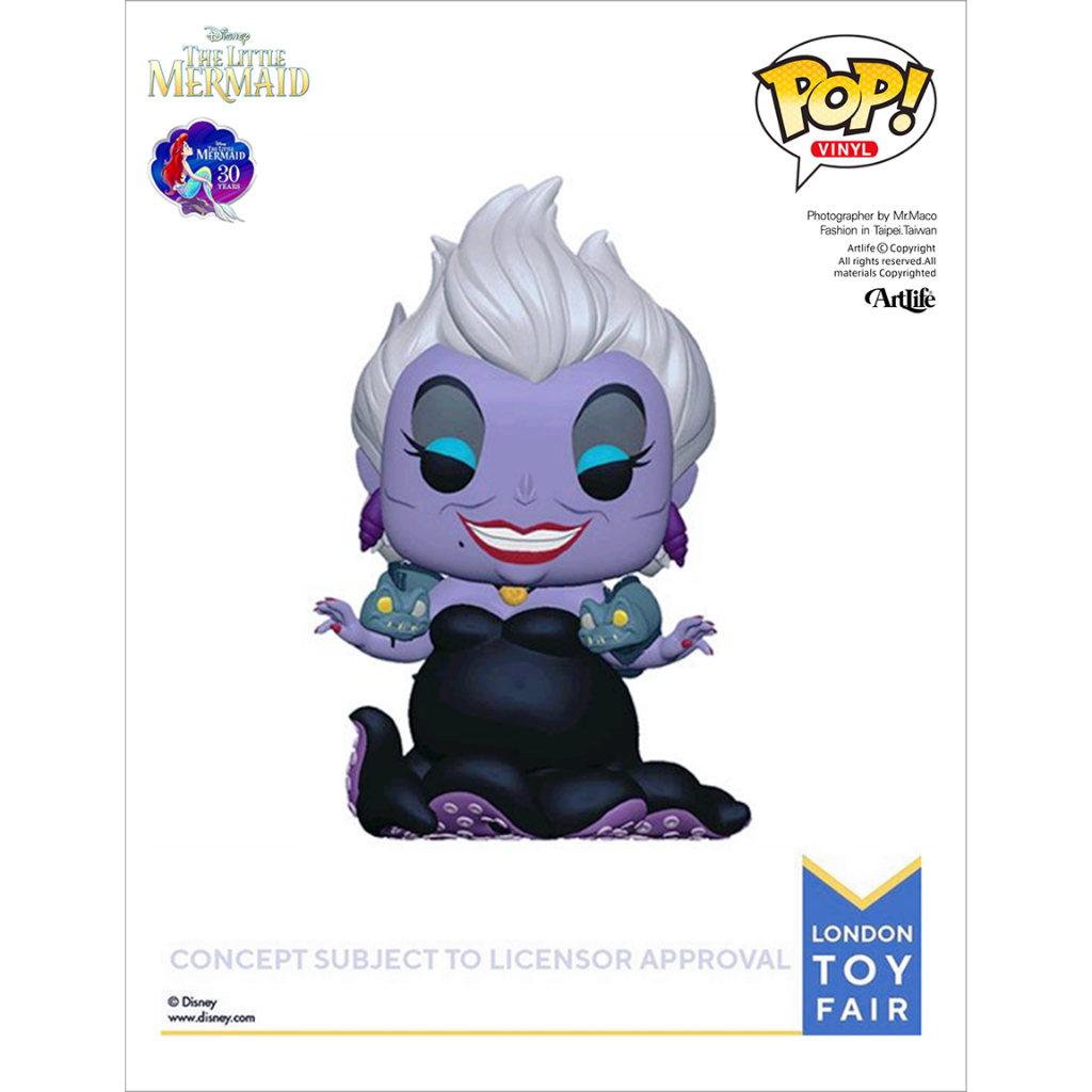Artlife ㊁ FUNKO POP #568 DISNEY MERMAID 30th URSULA 小美人魚 烏蘇拉