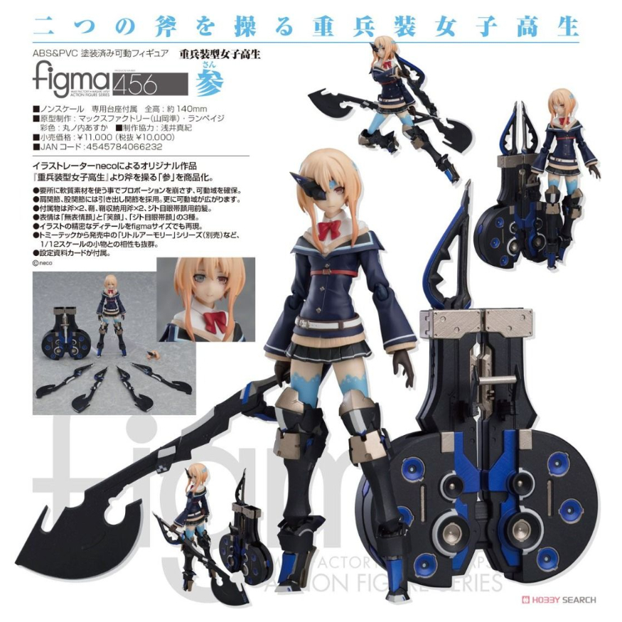 心得】[分享] Figma 重兵裝型女子高生參@綜合公仔玩具討論區哈啦板- 巴哈姆特