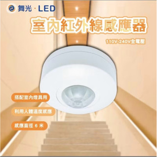 舞光室內紅外線感應器RP-IS1024(全電壓)