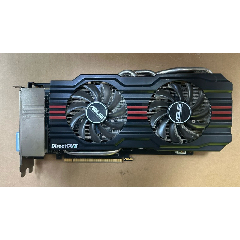 中古 二手 顯示卡 ASUS GTX660TI 2G 功能正常 可以開機