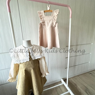 ♥ Little Miss ♥ 24AW現貨｜香水娜娜童裝｜荷葉邊背心裙