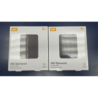 【3C-168】~$3780~ WD Elements 5TB 2.5吋行動硬碟(WESN)