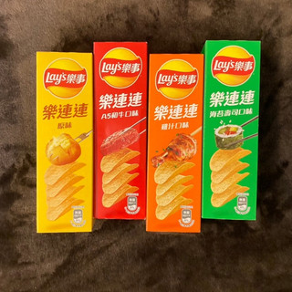 [破盤激安價] Lay’s 樂事 樂連連 洋芋片 原味 雞汁 海苔 蒜香海老 A5 和牛