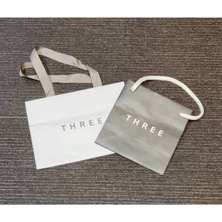 專櫃紙袋 THREE 經典紙袋 2種款式