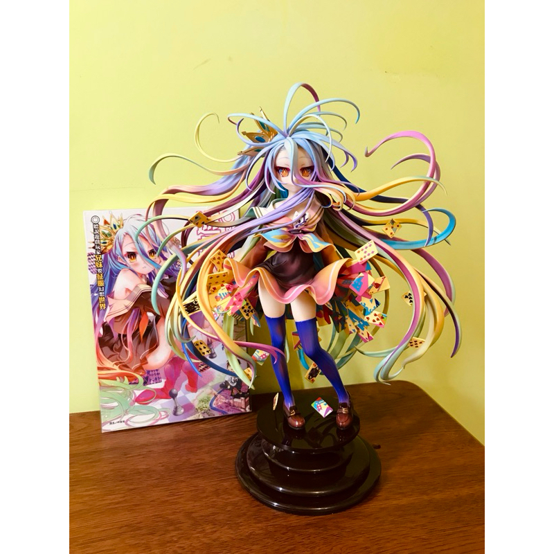 遊戲人生 白 榎宮祐 Art Works 1/7 二手